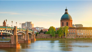 Toulouse landscape and canal